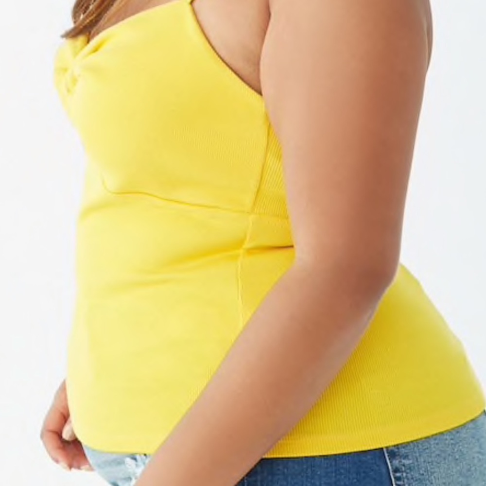 twisted cutout cami - Picture 2 of 2